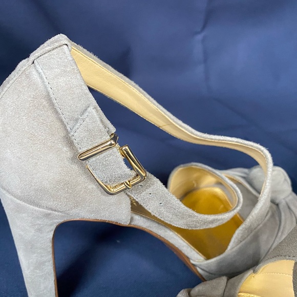 J.Crew: Grey suede D’Orsays, size 10, great condition - Picture 7 of 7